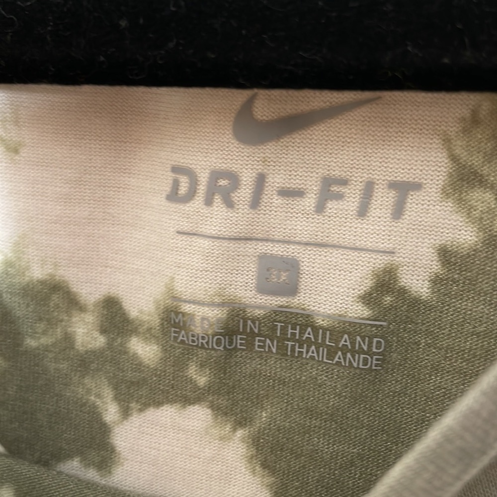 Nike Plus 3X MISFIT cut out tee top tie dye cropped - Picture 7 of 8